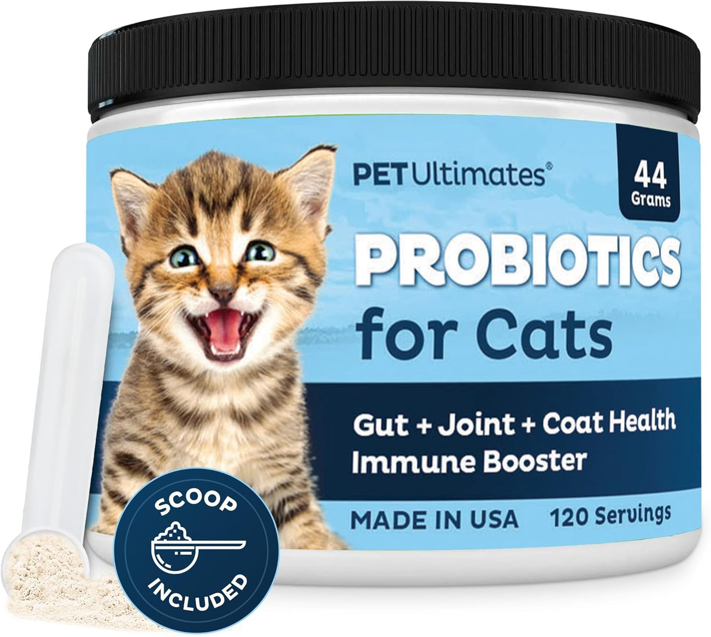 Pet Ultimates Probiotics for Cats - Digestive Health Support