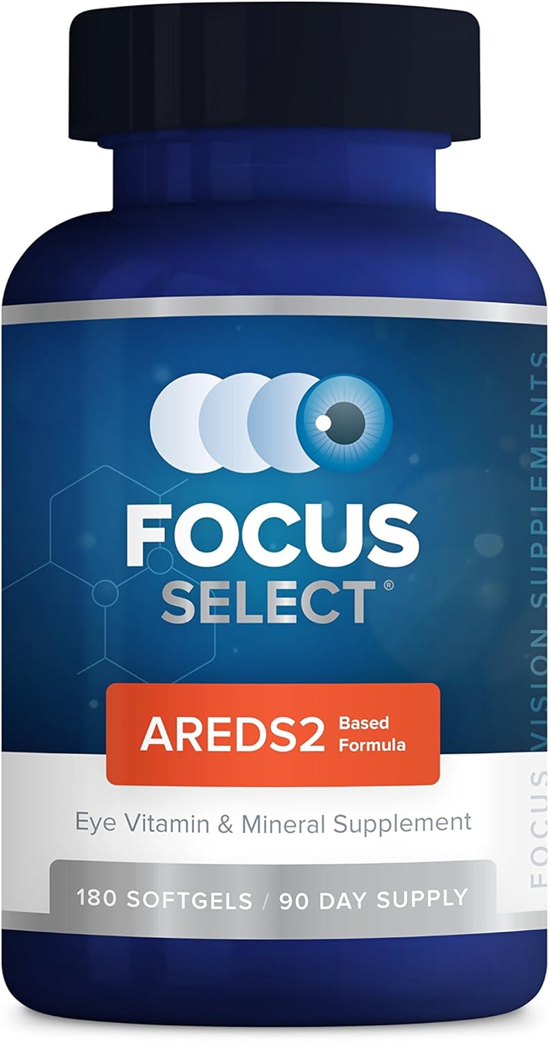 AREDS2 Based Eye Vitamin-Mineral Supplement for Vision Health