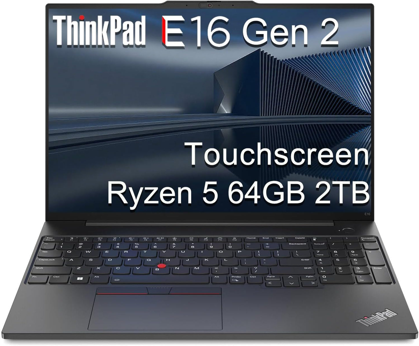 Lenovo ThinkPad E16 Gen 2 Business Laptop with Touchscreen