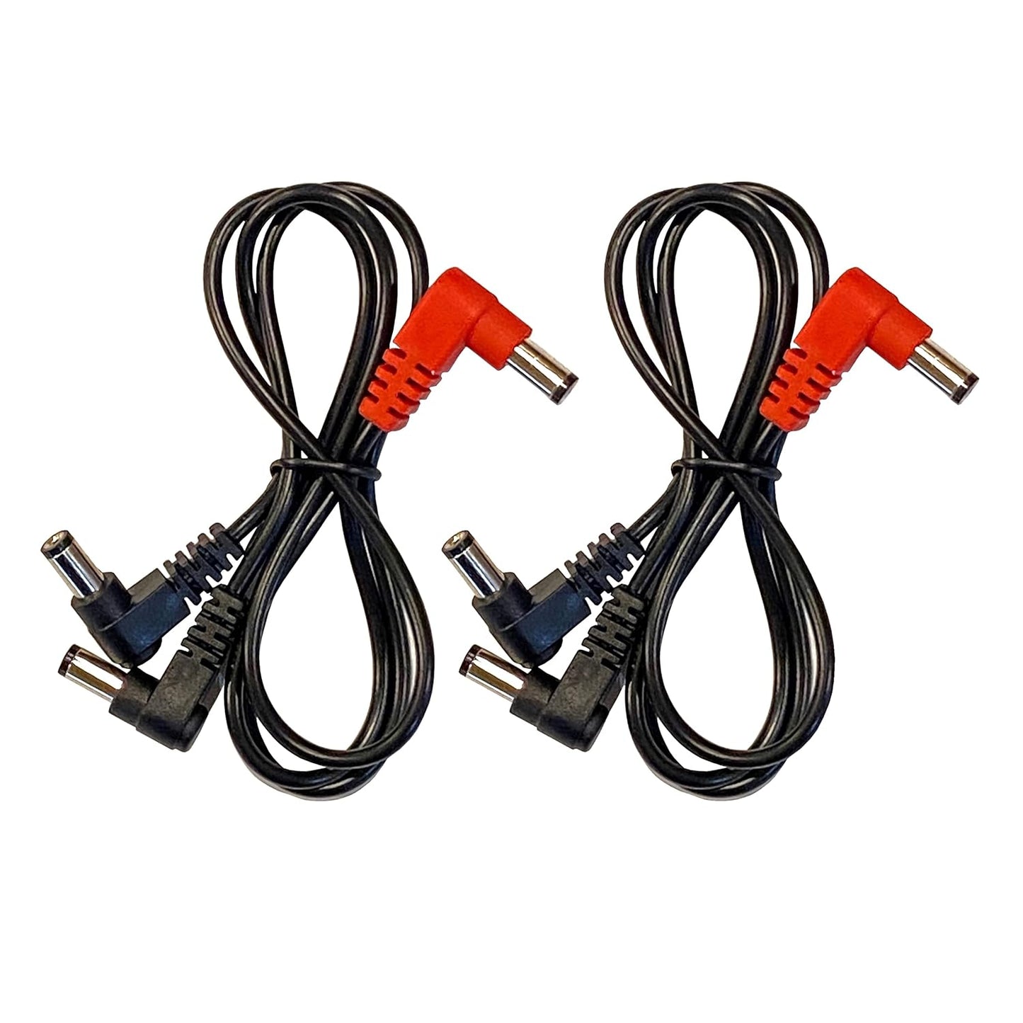 Voodoo Labs Power Supply: (2) Pack 2-Way Split Cables by Kurrent Electric