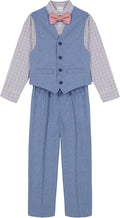 Stylish 4-Piece Boy's Suit Set by Van Heusen for Formal Wear