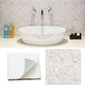 Yew & Tulip Peel and Stick Mother of Pearl Tile Backsplash - Natural