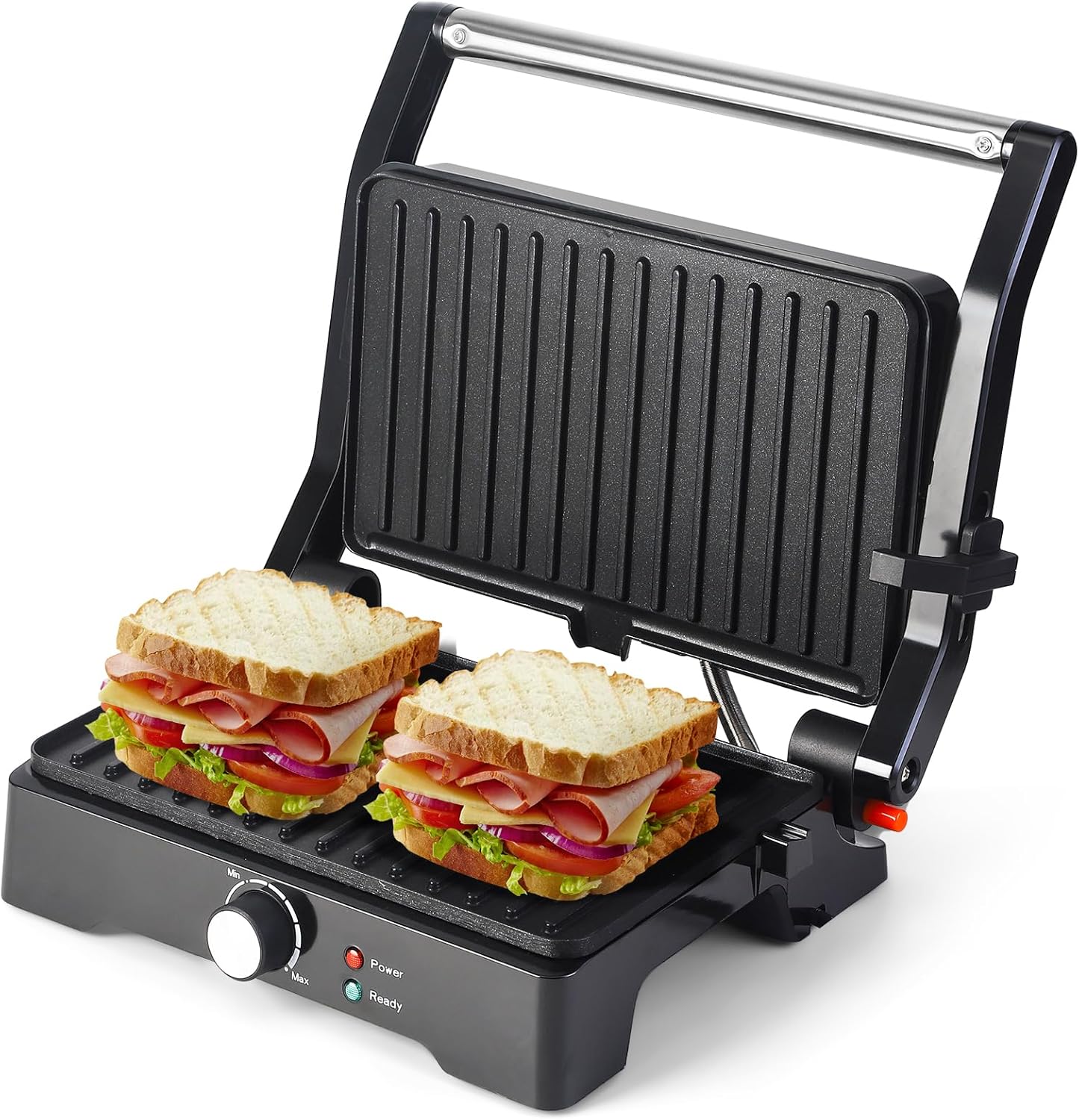 Panini Press Grill Sandwich Maker for Perfect Indoor Grilling