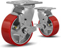 SY America Heavy Duty 5in X 2in Caster Wheels for Industrial Use