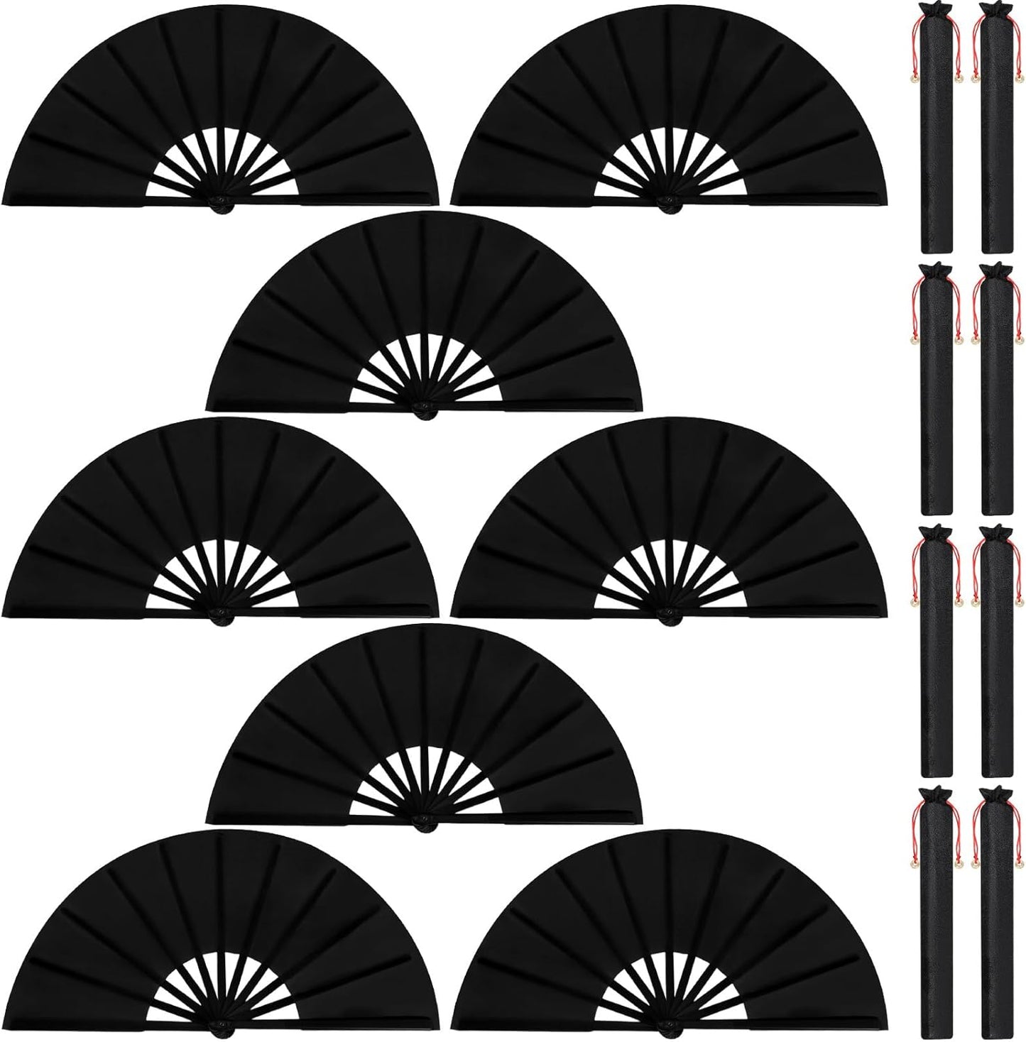 Large Clap Fans for Line Dancing and Martial Arts by Maitys