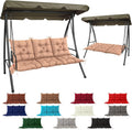 3 Seat Cushion for Outdoor Swing - Waterproof and Stylish Design