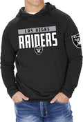 Zubaz NFL Men's Lightweight Hoodie with Lined Hood