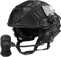 Tactical Helmet with Headset and Balaclava - Adjustable Airsoft Gear