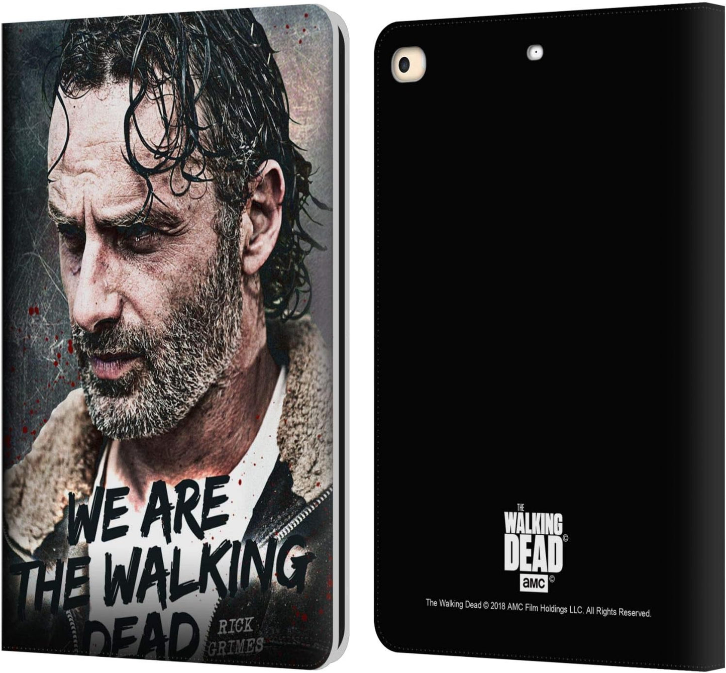 Officially Licensed The Walking Dead Rick Grimes Leather Wallet Case