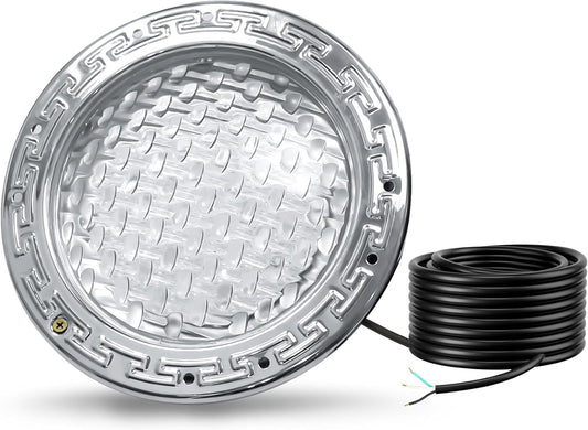 LED Pool Lights for Inground Pools, 10 Inch 120V Underwater Light