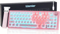 Womier 60% Gaming Keyboard Pink VK66 PRO - Creamy Gasket Mount