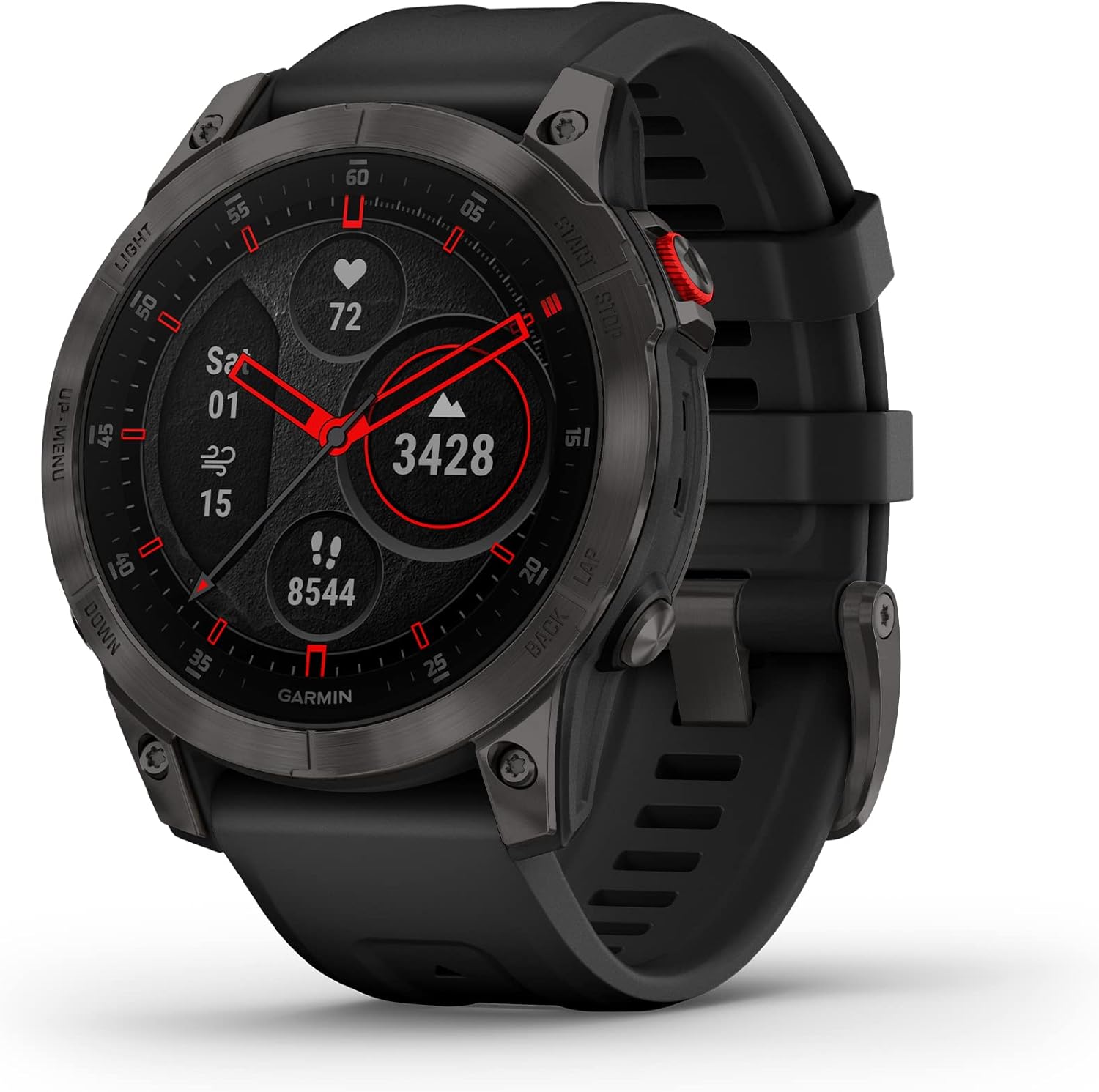 Garmin EPIX Gen 2 Smartwatch with Sapphire Display and Titanium Bezel