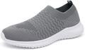 konhill Women's Slip On Sneakers Breathable Mesh Walking Shoes