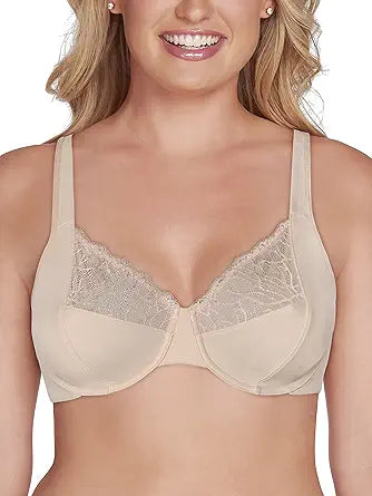 Vanity Fair Women's Unlined Bras with Underwire for Comfort
