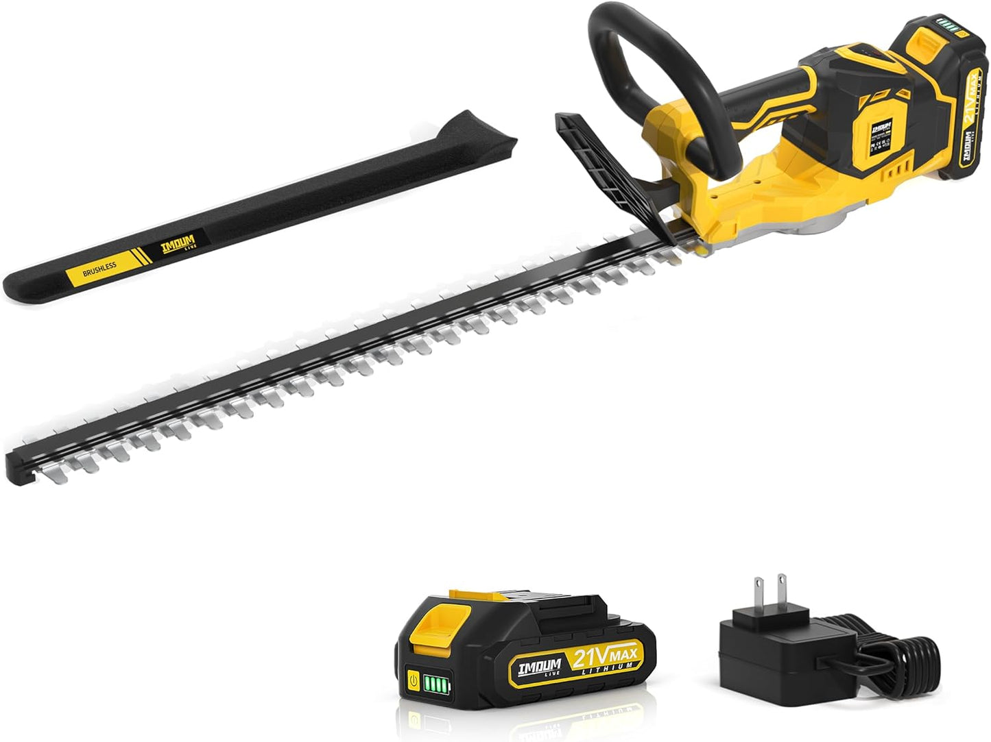 Cordless Hedge Trimmer with Brushless Motor for Efficient Cutting