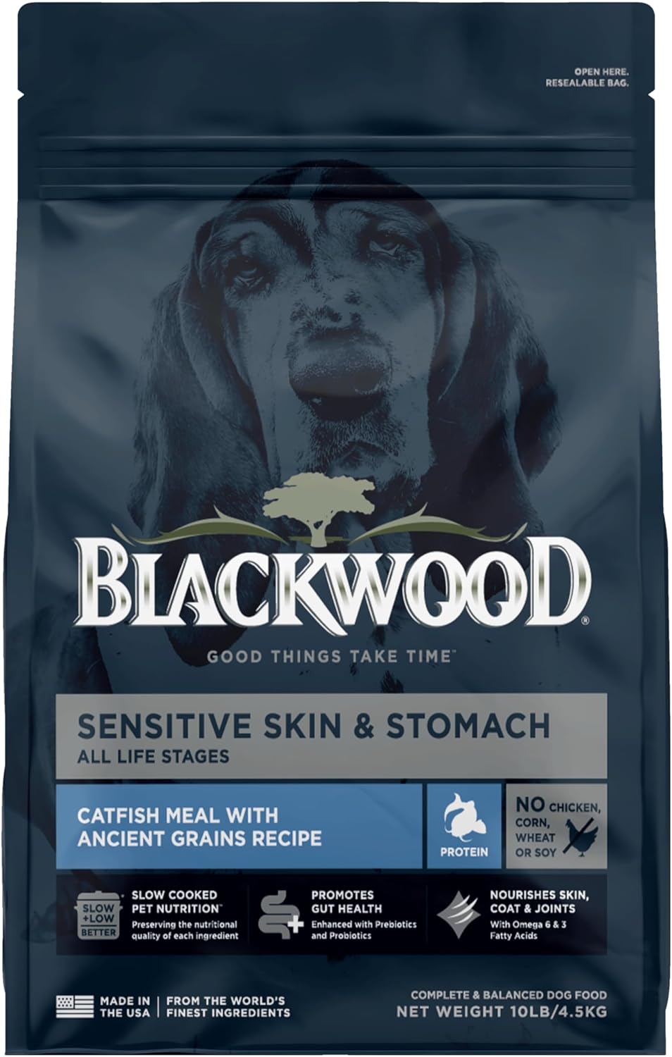 Blackwood Sensitive Skin & Stomach Dry Dog Food for All Breeds