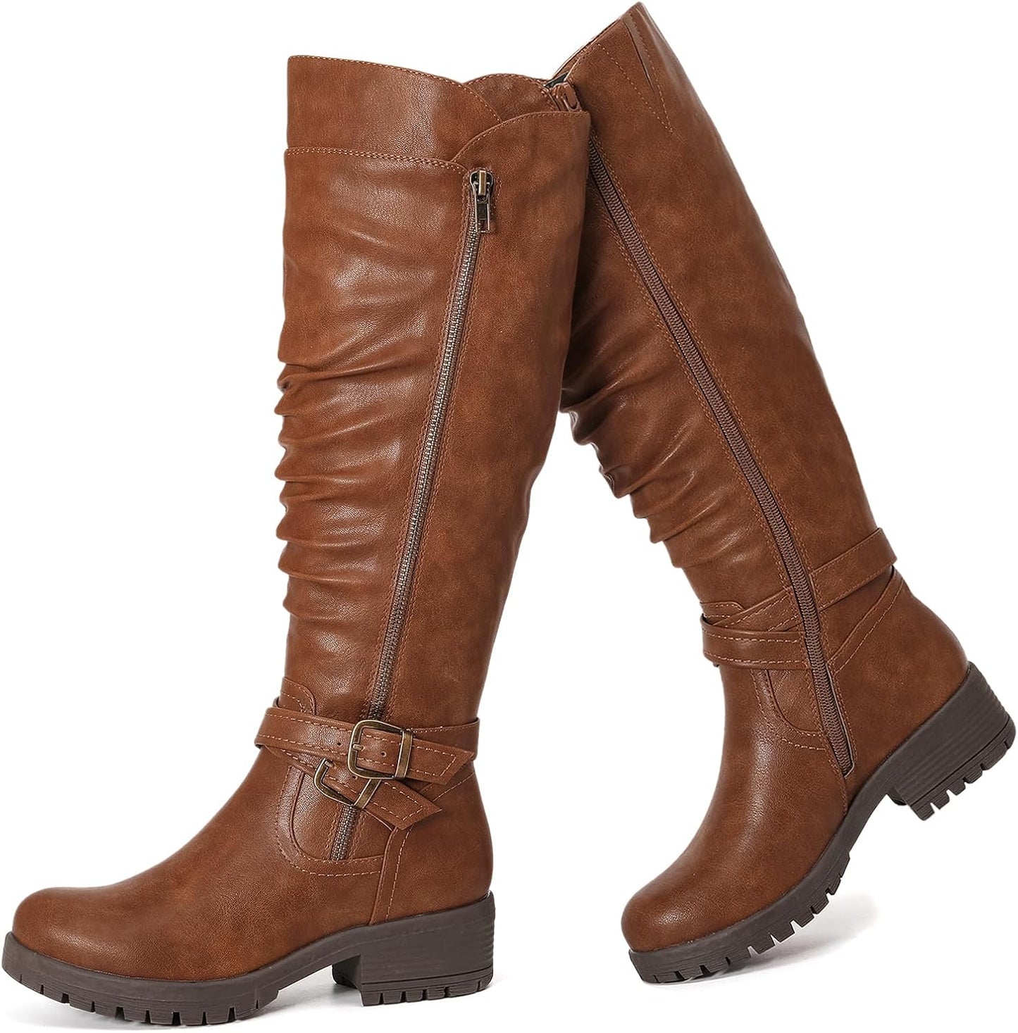 Stylish Women's Slouchy Knee High Boots for Comfort and Warmth