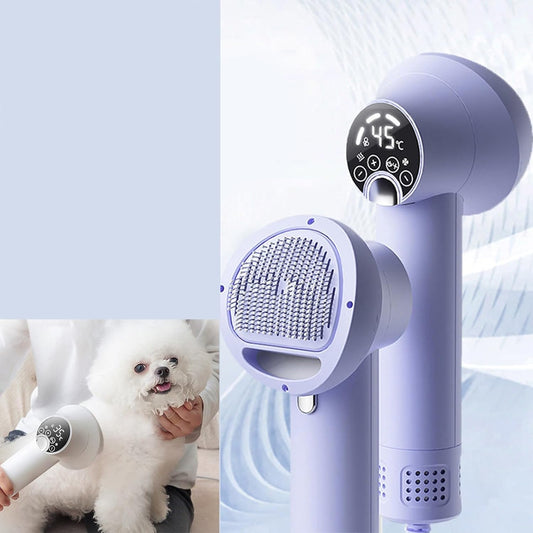 2-in-1 Intelligent Pet Hair Dryer - Quiet & Portable!