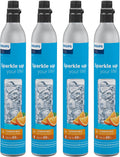 CO2 Canisters for Soda Maker Philips 60L Threaded Refill Co2 Cylinder