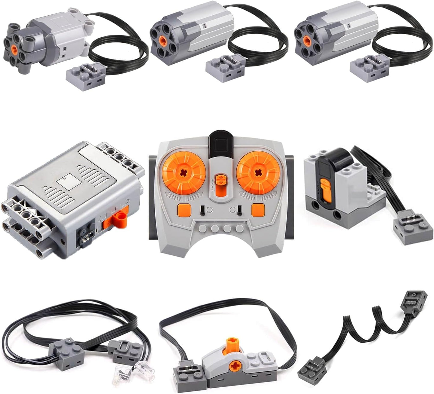 9-in-1 Motor Kit for Lego: Power Technic Remote Control Set