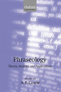Phraseology: Theory, Analysis, and Applications - Comprehensive