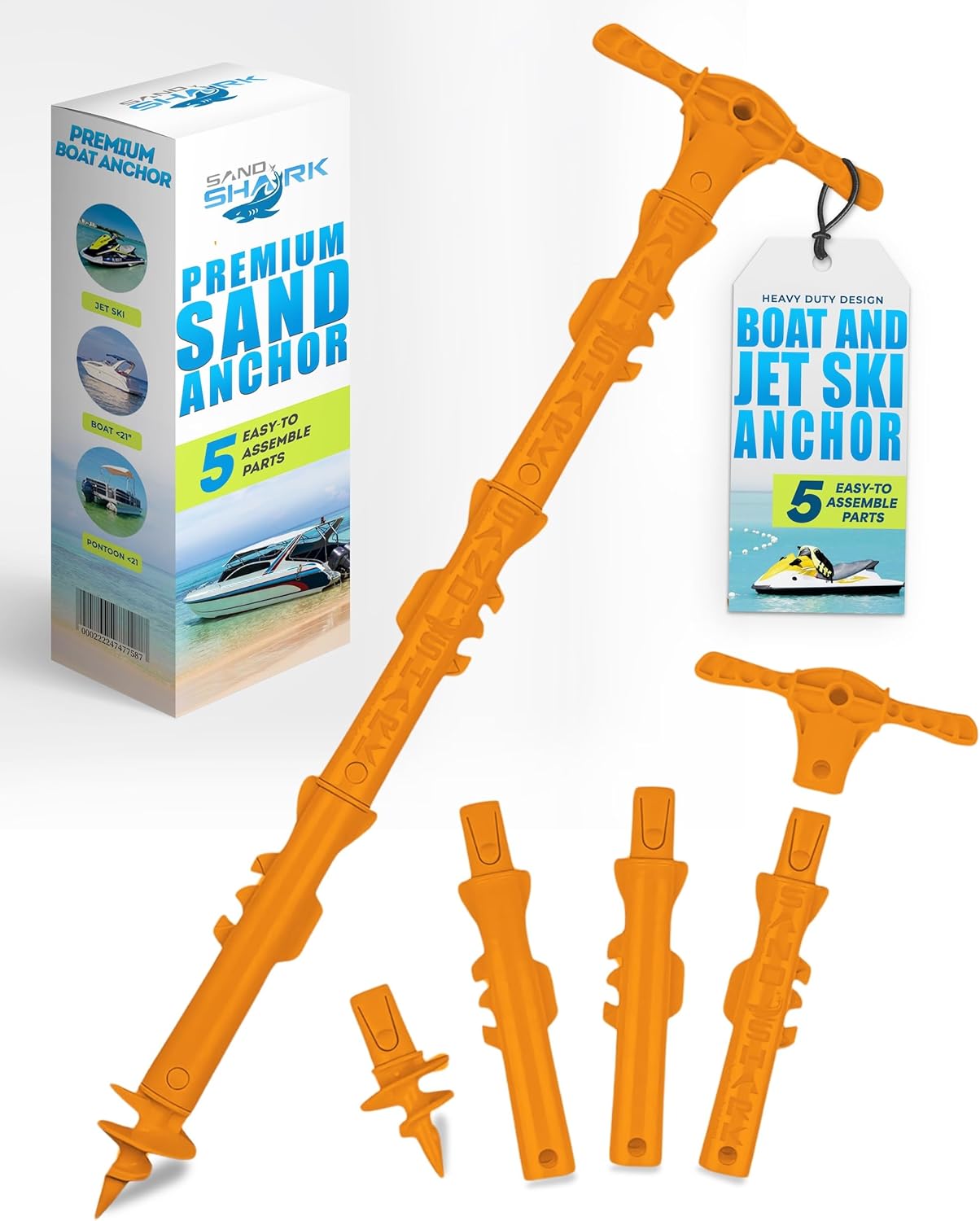 SandShark Sport Boat Anchor for Shallow Water and Jet Skis