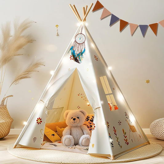 Buddgo Kids Teepee: Cozy Play Tent Set