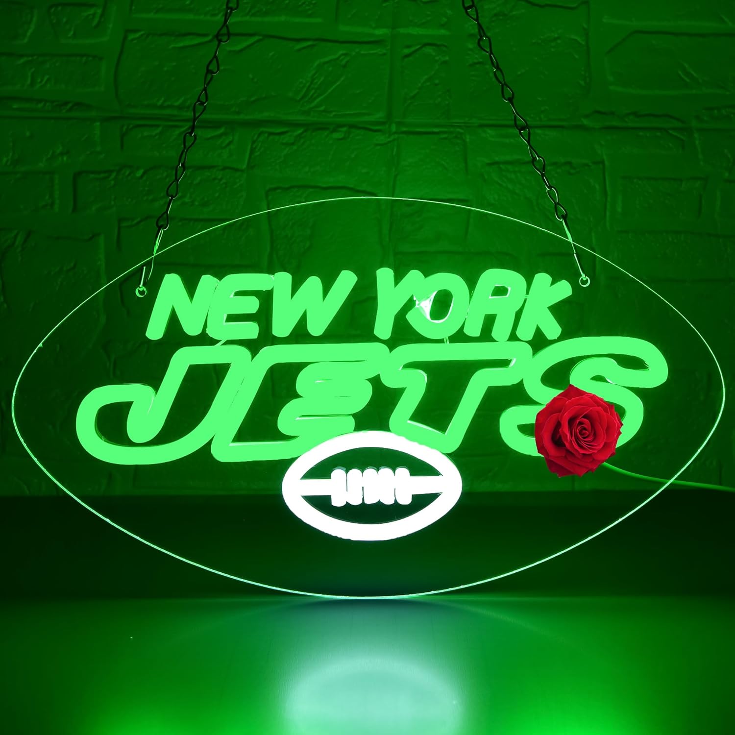 Football Neon Sign for Wall Decor - Perfect for Game Rooms