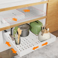 Pull Out Cabinet Organizer Expandable Width 12ft-18ft Depth 14ft-24ft