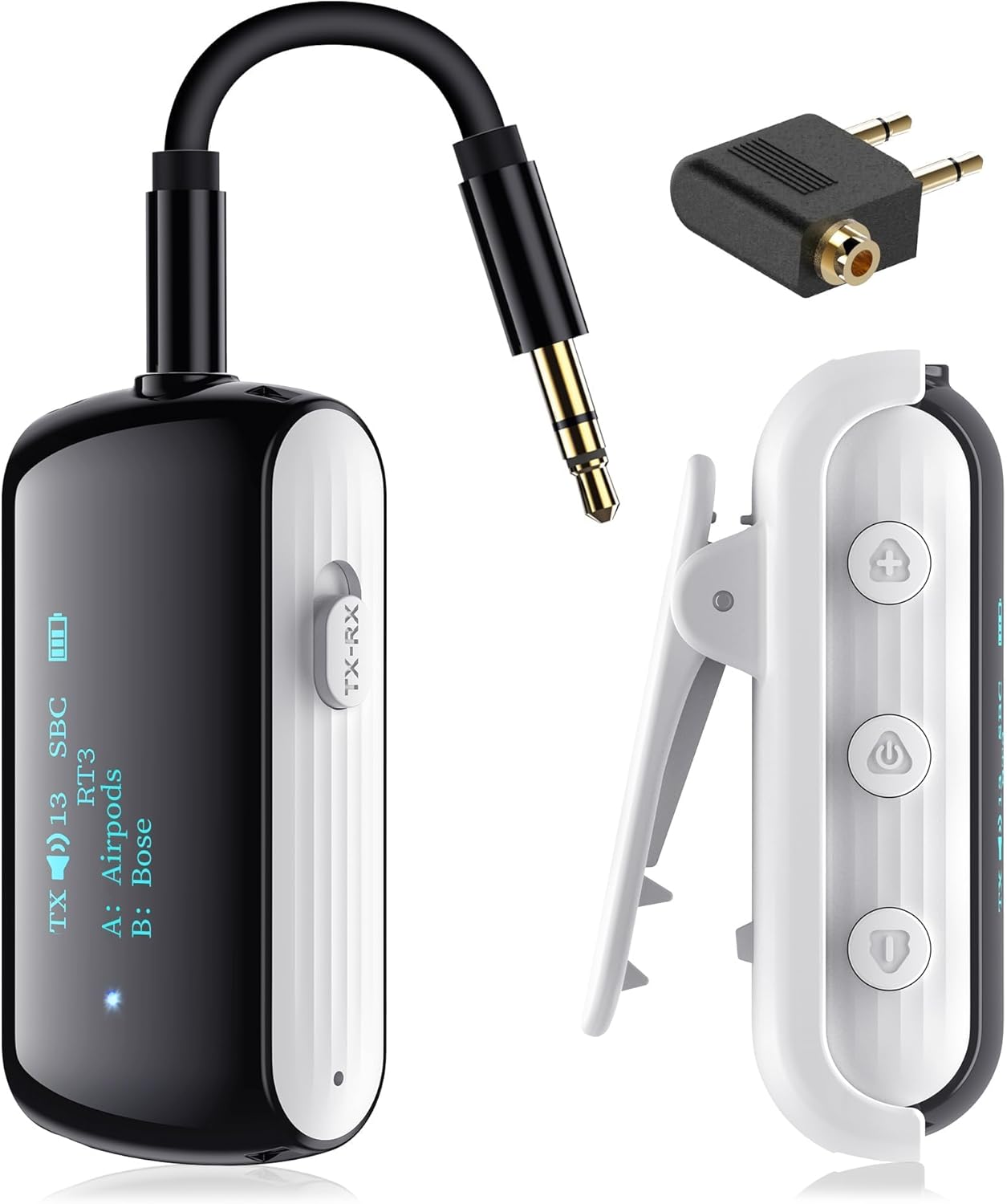 Bluetooth Transmitter Receiver for AirPods and Headphones