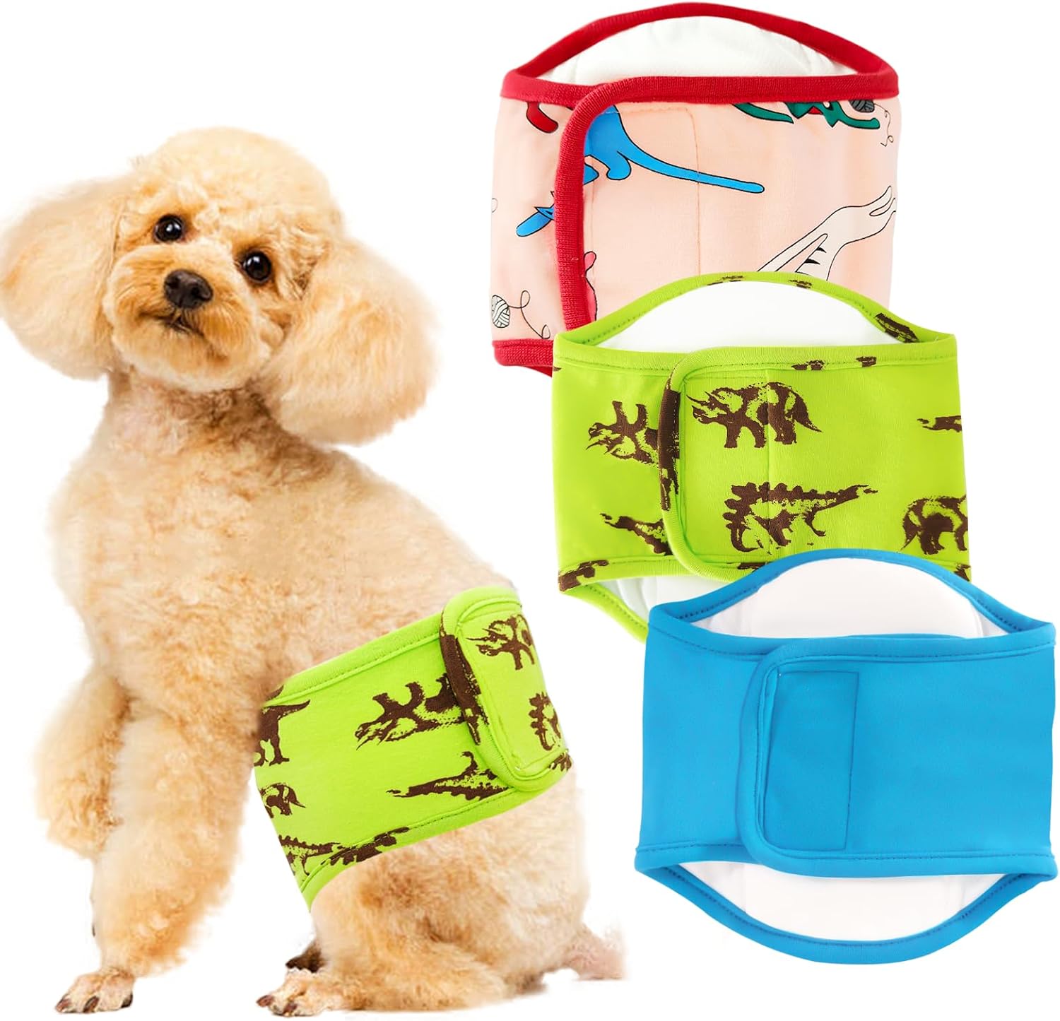 Topkins Reusable Belly Bands: Comfort, Leak Proof, Absorbent