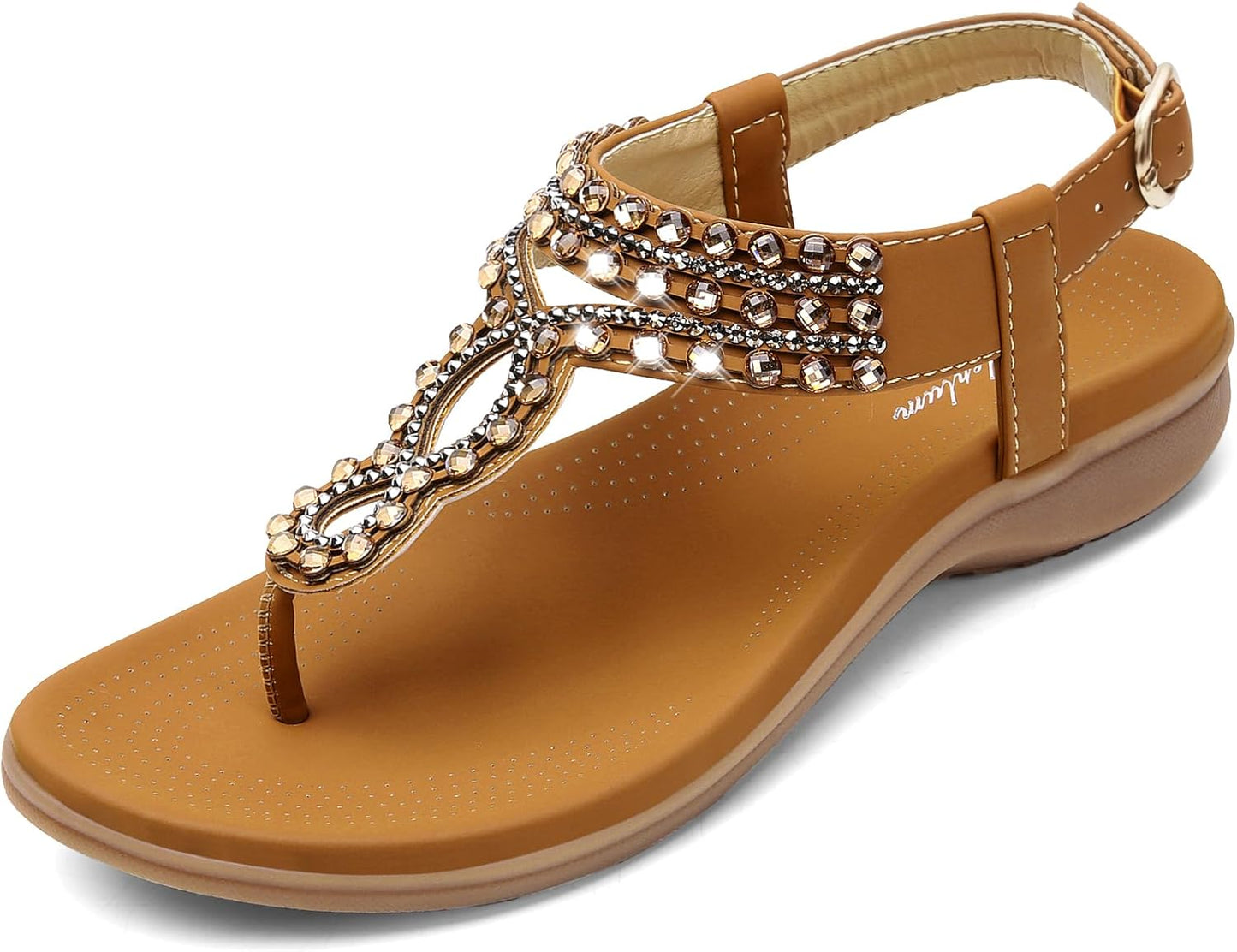 Littleplum Womens Sandals with Comfort Arch Support for Summer