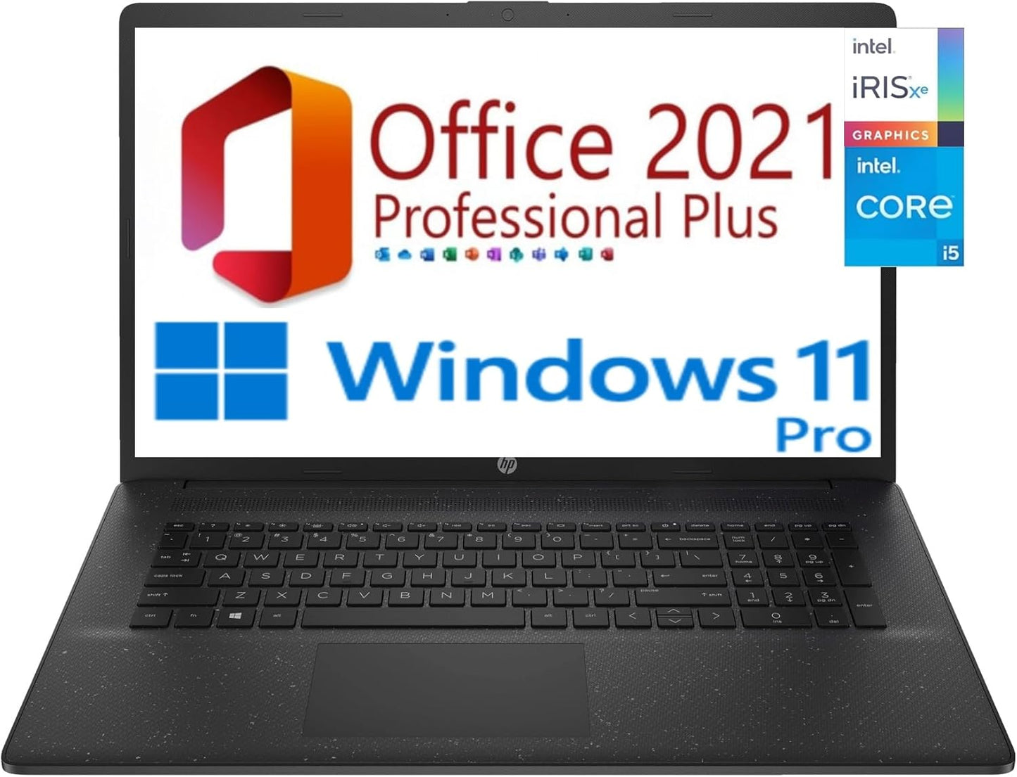 HP 17.3 HD+ Business Laptop with 13th Gen Intel Core i5