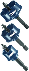 Bosch HTWS 3-Piece Thin-wall Hole Saw Set - Clean, Fast Sheet Metal