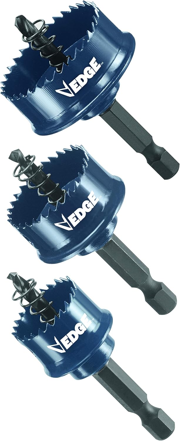 Bosch HTWS 3-Piece Thin-wall Hole Saw Set for Clean Cutting