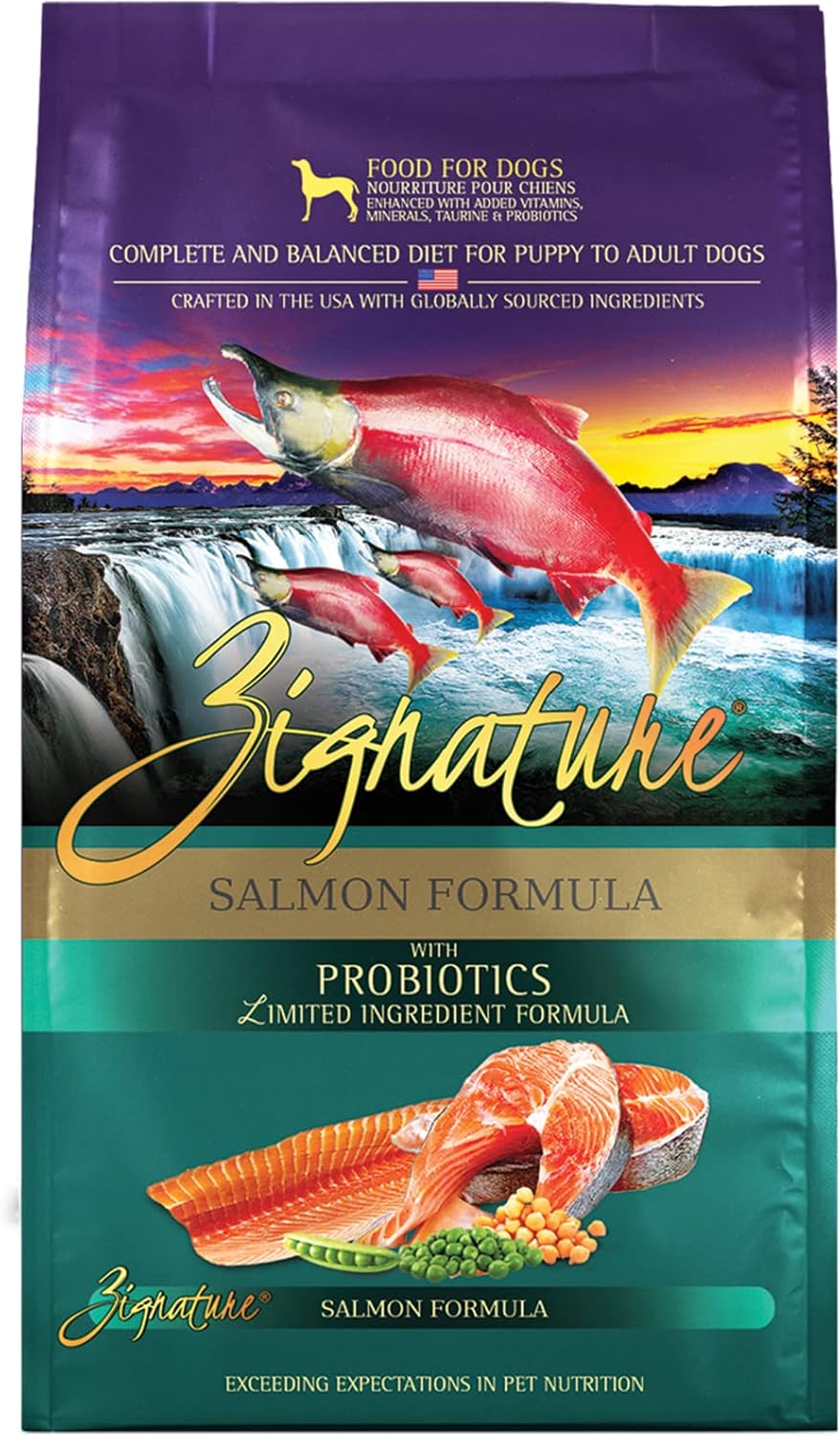 Zignature Salmon Limited Ingredient Grain-Free Dog Food Review