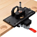 Metal Concealed Hinge Jig with Quick Clamp and Dust Adapter - Accurate