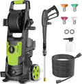 High Pressure Electric Power Washer Set - Foam Cannon Included!