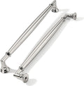 8 in Cabinet Pulls Polished Nickel 5 Pack - Heavy Duty Solid Handles
