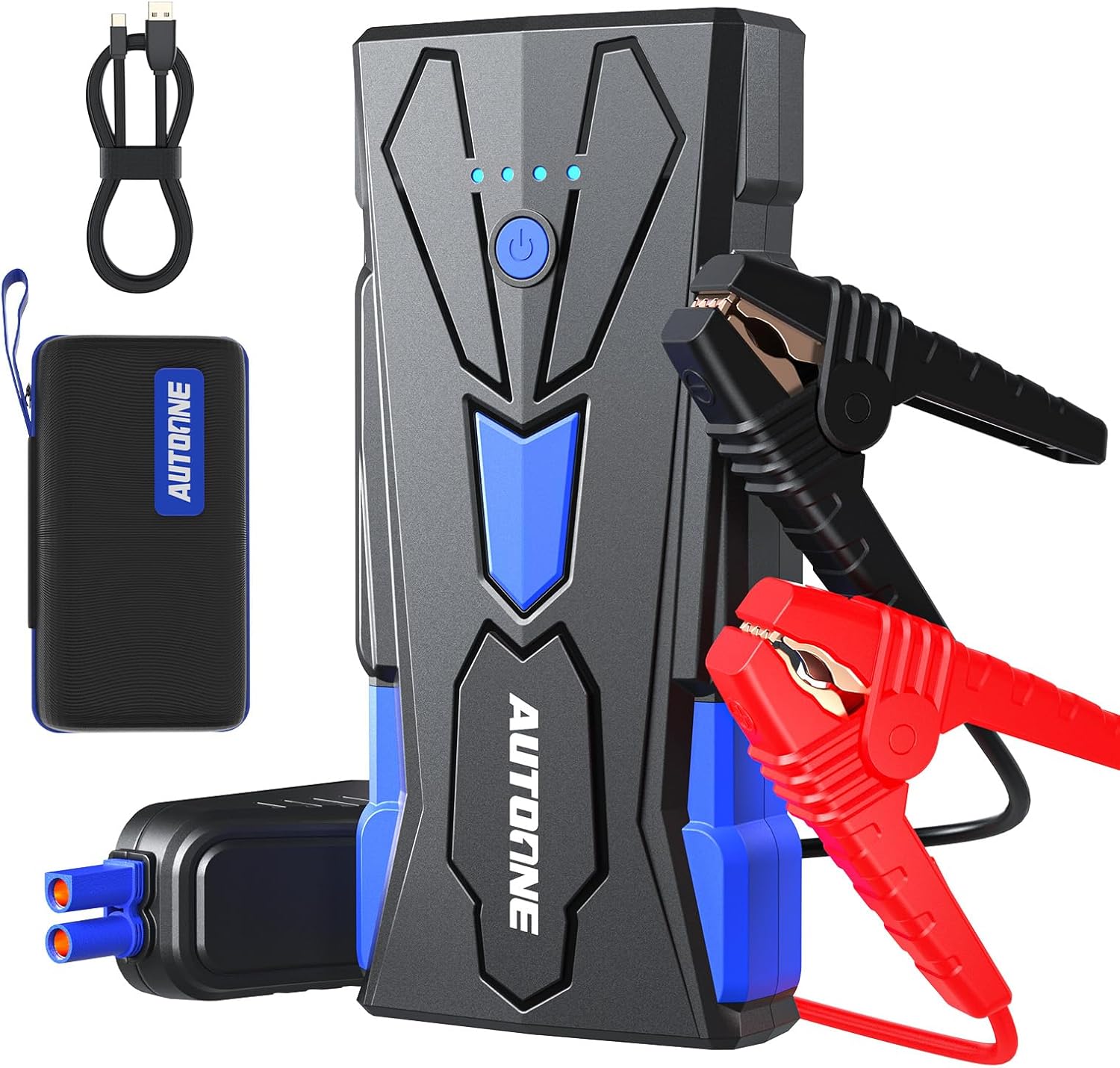 6000A Car Jump Starter: Power Up All Engines! 