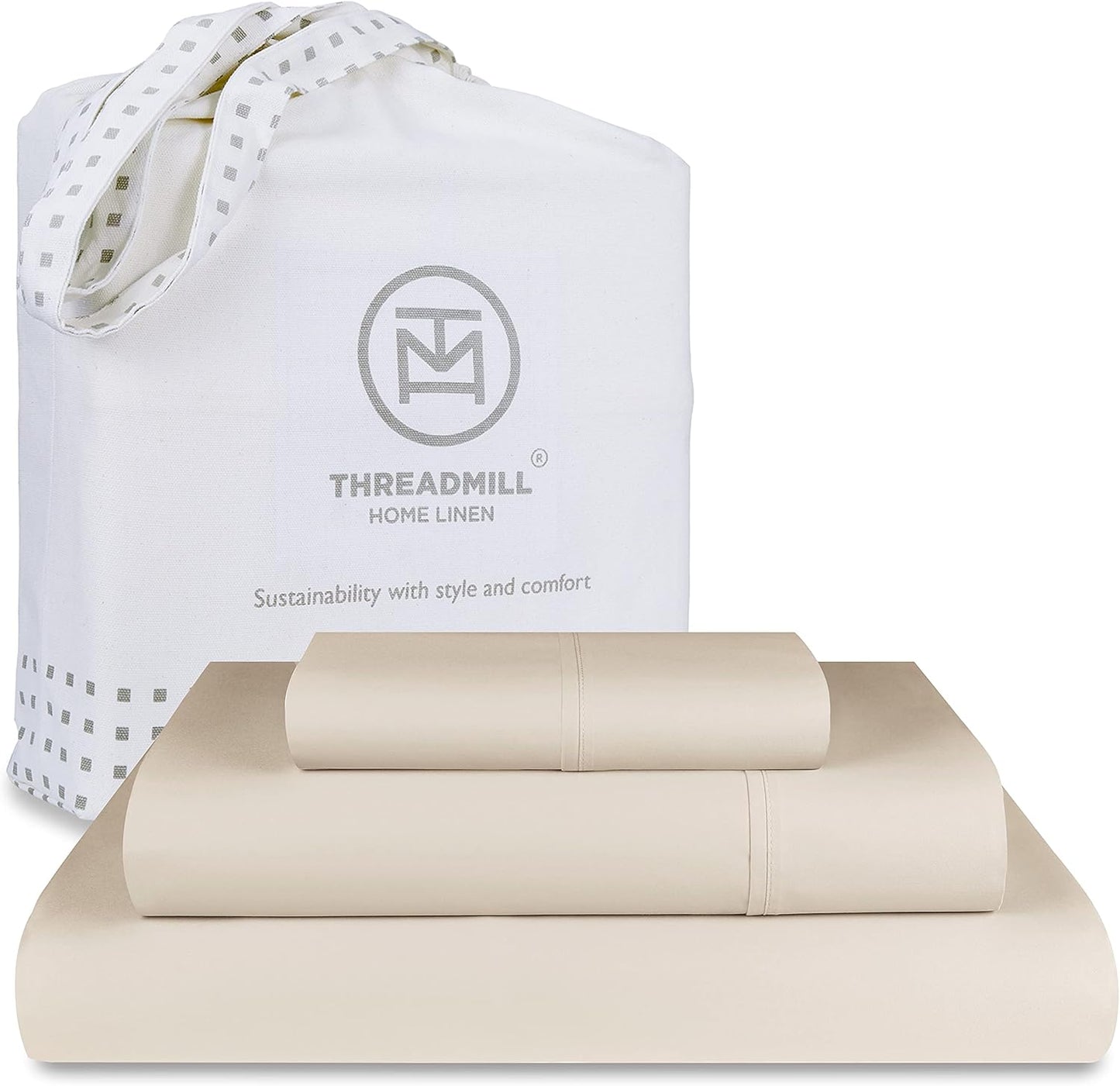 Luxury 800 Thread Count Cotton Sheets for Twin XL Bedding Set
