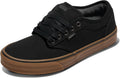 Vans Men's Atwood Sneaker in Black Canvas - Low-Top Everyday Comfort