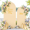 Champagne Arch Covers Set of 2 for Stunning Event Backdrops