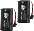 RADIOSHACK 2.4V 700MAH NI-CD CORDLESS PHONE BATTERY 2-PACK
