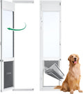 3 Flap XLarge Dog Door for Sliding Glass Door - Openable Pet Door