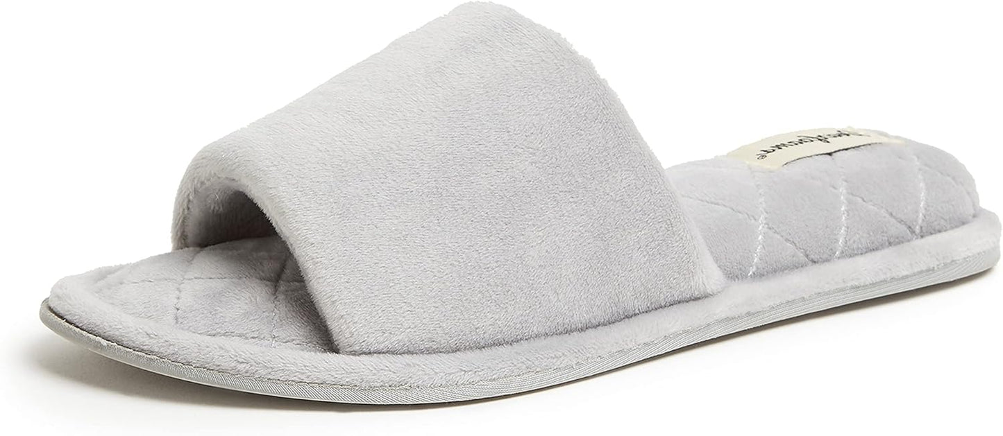 Dearfoams Women's Beatrice Side Gore Slide Slipper Review