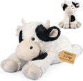 Weighted Cow Stuffed Animal 24 in 4.5 lb - Versatile Pose Plush
