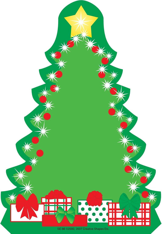 Large Christmas Tree Notepad