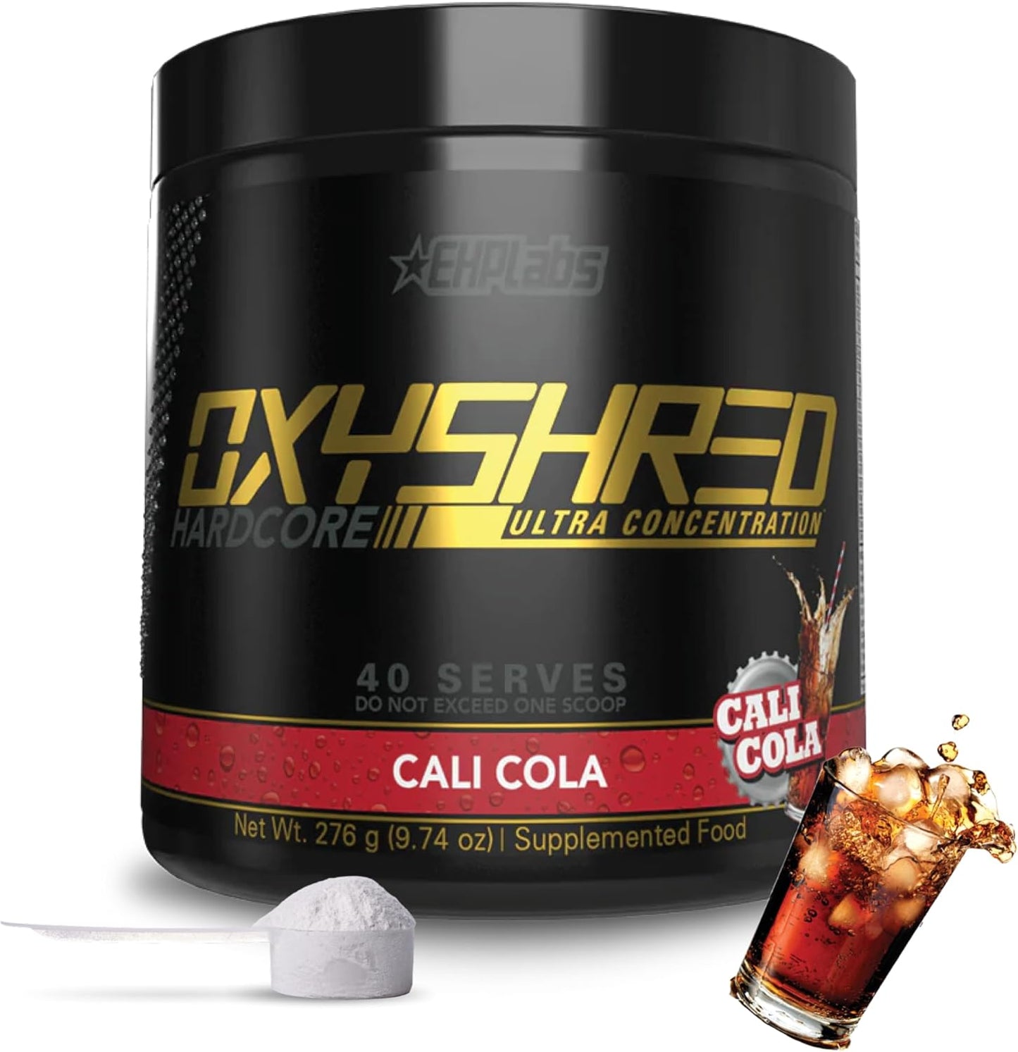 OxyShred Hardcore Pre Workout Powder for Energy & Focus