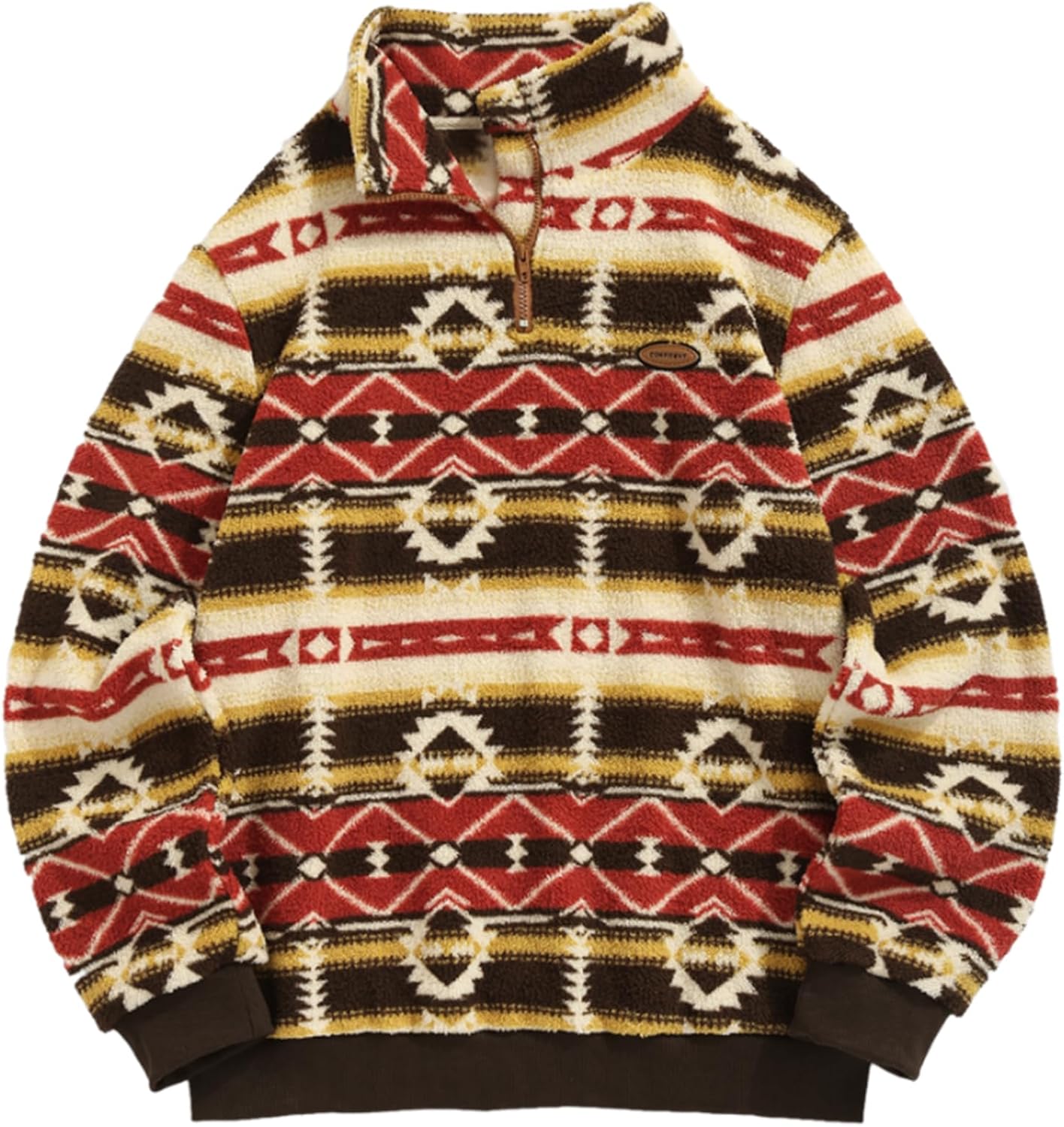 ZAFUL Men 1/4 Zipper Sweatshirt for Chic Casual Style